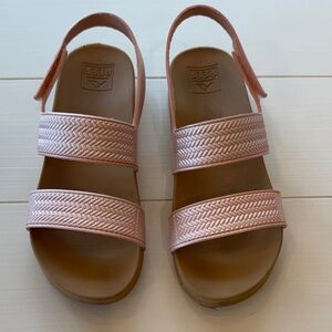 Reef Kids Pink Sandals
